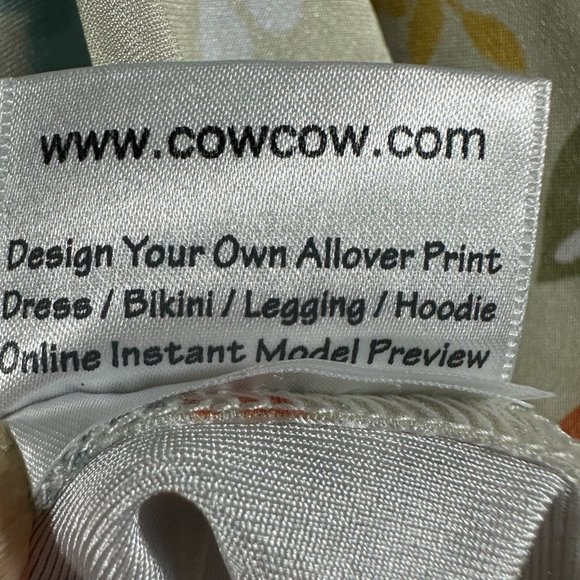 Colorful Whimsical Woodland Animals Pattern Cap Sleeve Dress Comfy Spring - Picture 10 of 11